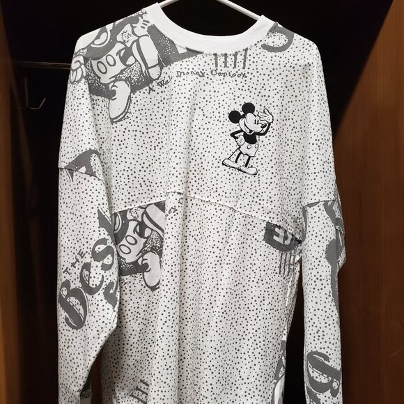 Spirit Jersey Tops - Disney100 - Mickey Mouse Sound Cartoons Medium Spirit Jersey Brand New